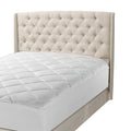 Maxi Luxurious Rv Short Full Mattress Pad, Fitted Down Alternative Travel Trailer Bed Cover 100% Cotton Shell 300 Thread Count (