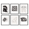 HAUS AND HUES Henri Matisse Posters & Picasso Prints - Set of 6 Matisse Art Posters & Picasso Posters | Henri Matisse Prints Art
