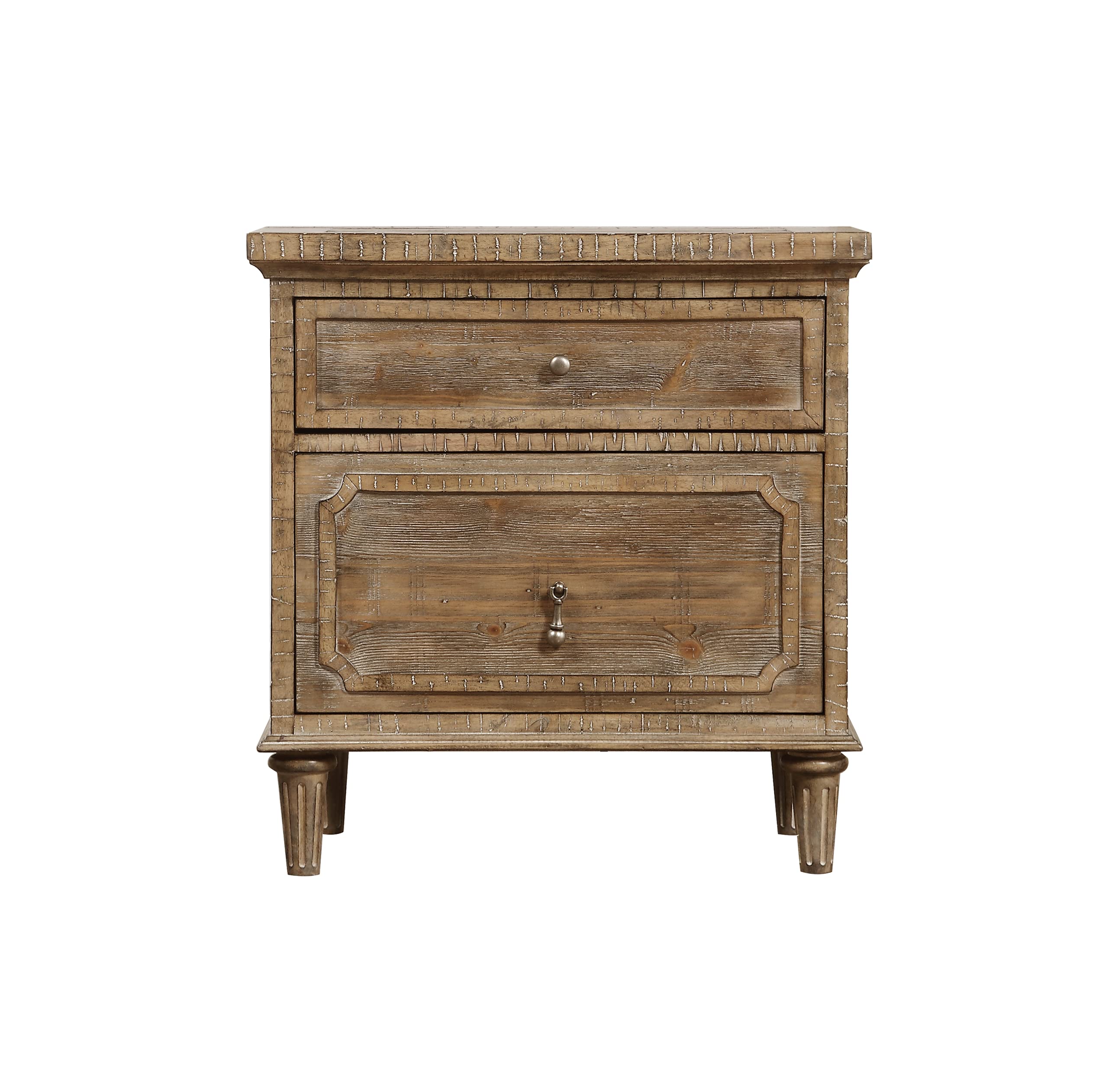 Wallace & Bay Haynes Nightstand, Gray
