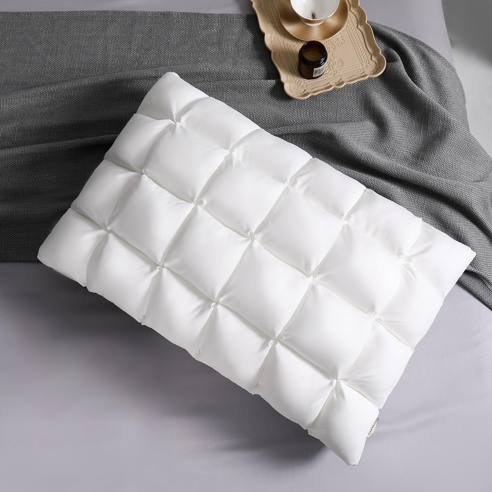 Your Moon Soft Pillows Standard For Sleeping, Support Bed Pillows, Fluffy Down Alternative Pillow, Luxury Hotel Gel Standard Pil