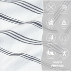 Cabanana Turkish Hand Towels For Bathroom - Set Of 2 Cotton Woven Bathroom Hand Towels With Fringe, Quick Dry Thin Decorative Ki
