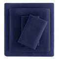 Viviland Plush Micro Fleece Full Bed Sheet Set - Soft Polar Fleece Velvet Sheets - Extra Warm Winter Flannel Bed Sheets With Dee