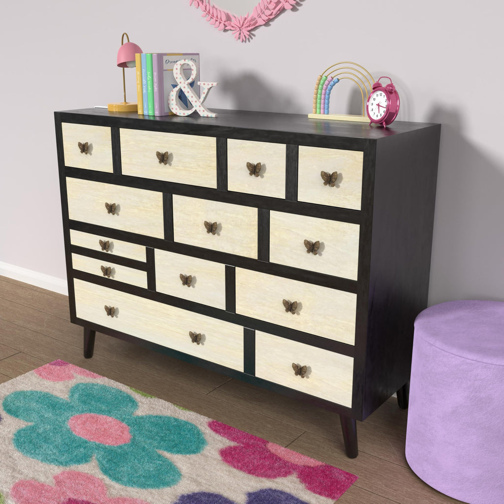 Steve Silver Co Papillon 13 Drawers Sideboard