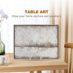 Plate Holder Easel Display Stand - 8 Inch Metal Plate Stands For Display - Tabletop Picture Stand - Silver Iron Easels For Displ