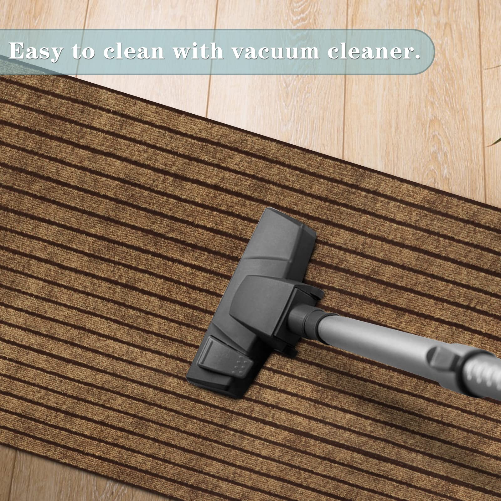 Runner Rug 2Ft X 81Ft, Ayoha 2'-82' Utility Carpet Runner For Entryway Hallway Aisles Balcony Garages, Area Rugs With Non-Slip R