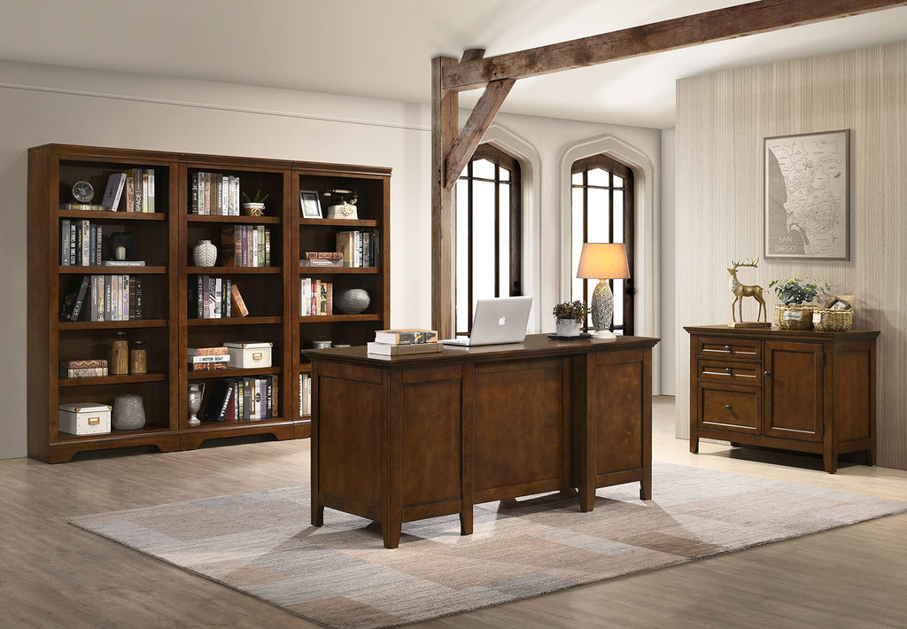 Intercon San Mateo Home Office 41" Wide Credenza with 4 Legs, Tuscan Furniture