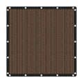 Vicllax Shade Fabric Sun Shade Cloth Privacy Screen With Grommets For Patio Garden Pergola Cover Canopy 6X6 Ft, Mocha