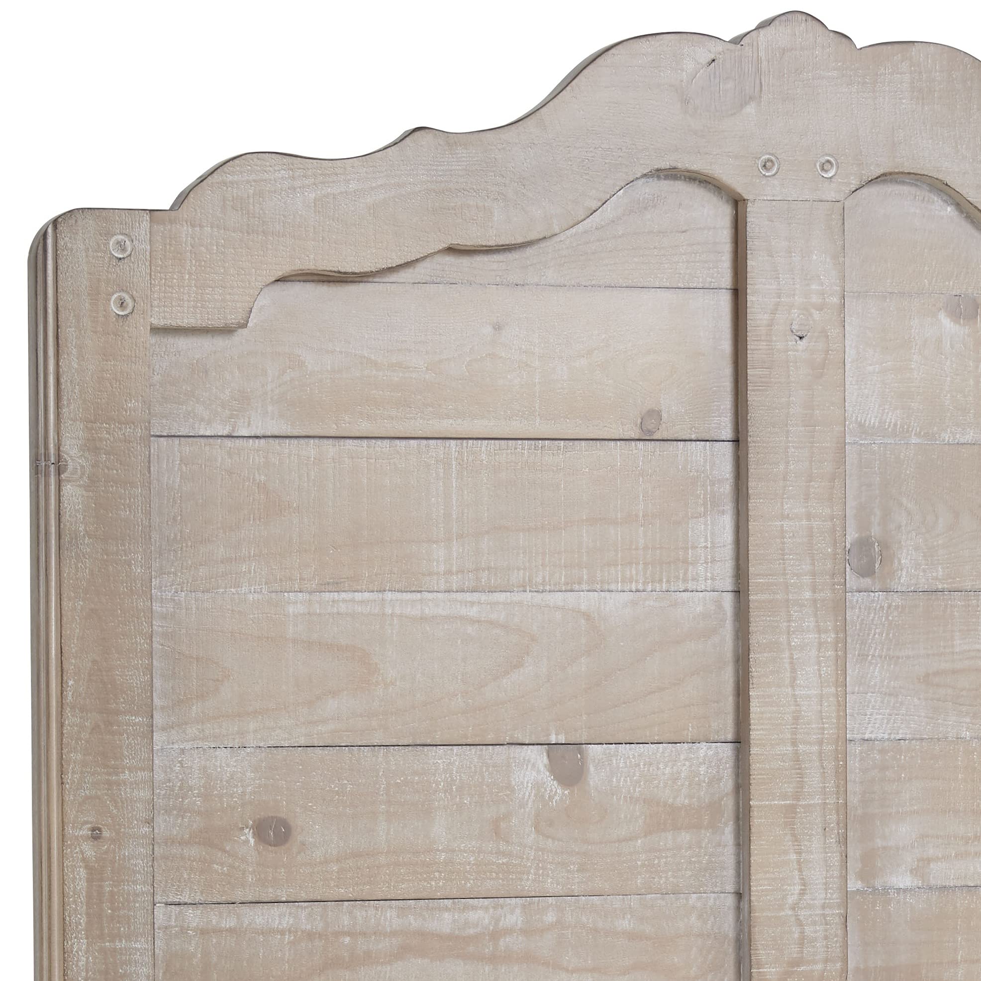 Progressive Furniture Twin Chatsworth Panel Bed, Chalk