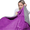 10 Lbs 48' X 72' Super Soft Weighted Blanket For Kids With Removable Cover - Children Heavy Blanket For Girls And Boys - Kids