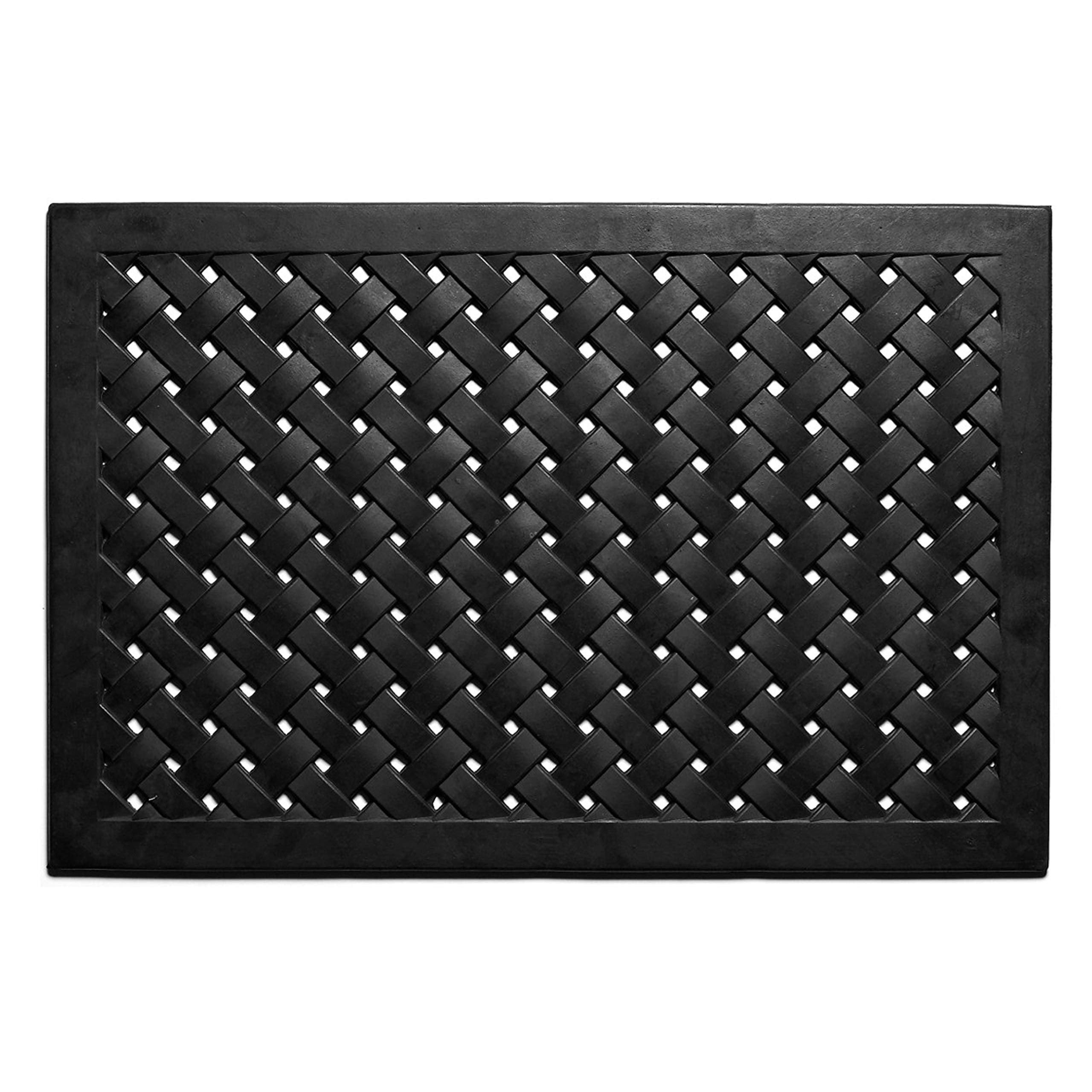 Calloway Mills 900071830 Hampton Weave Rubber Doormat, 18' X 30'