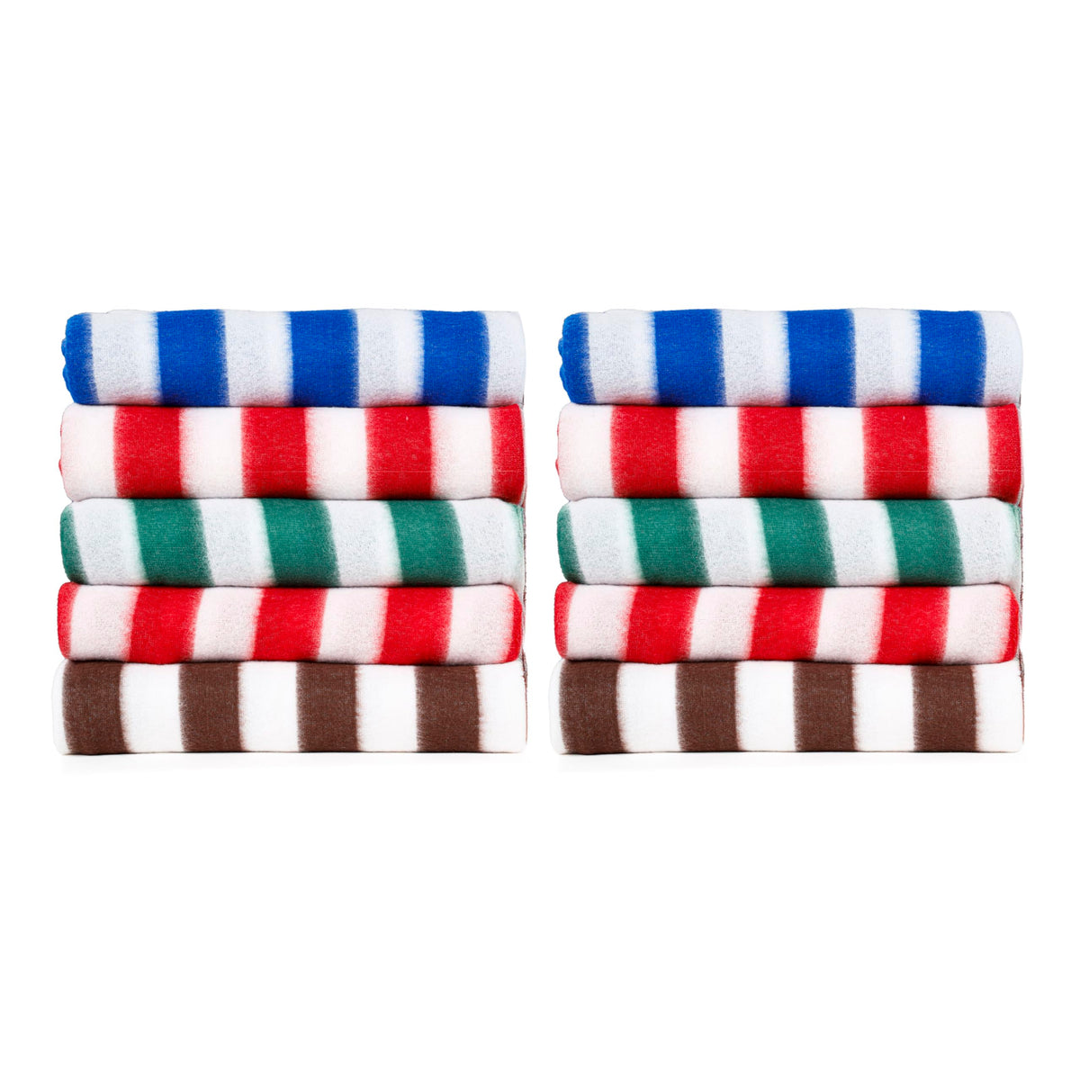 CHANDRAVATI Stylish Polar Fleece Single Bed AC Fleece Wool Blanket  58x88 Inch || Skin Friendly ||Stripes|| (2)