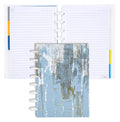 Talia Discbound Notebooks, Planner, Customizable, (Xluxe 2 Sky, Junior (5.5In X 8.5In))