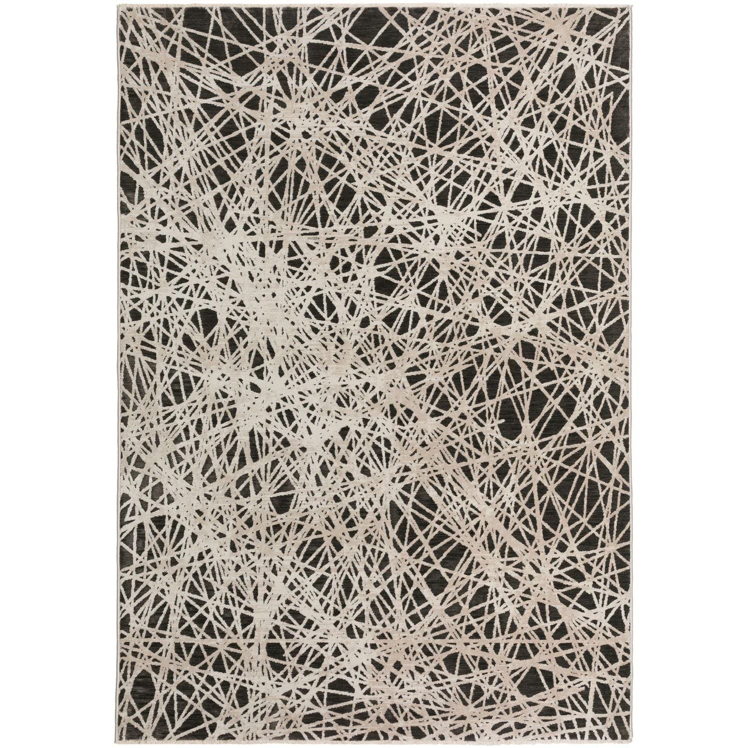 Denizi Dz4 Black Transitional Rug Rectangle 9' X 13 ' 2"
