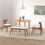 Winsome Hannah Double Drop Leaf Dining Table, Light Oak Wood, 29" Height, Model 34942