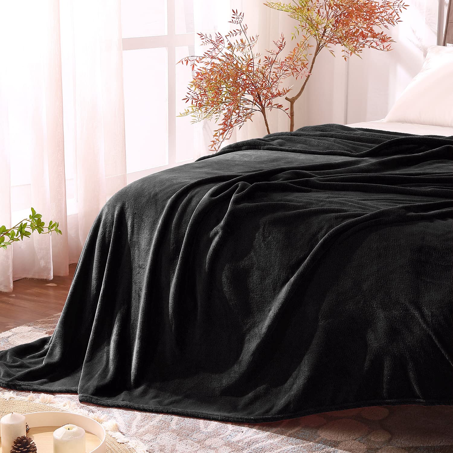 Bedelite Fleece Blanket Twin Blanket For Bed, Luxury Plush Cozy Fuzzy Blanket 60X80 Inches, Super Soft Warm Lightweight Throw Bl