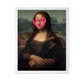 Poster Master Mona Lisa Painting Poster - Smiley Face Print - Altered Art - Pop Art - Defaced Art - Gift for Men & Women - Minim