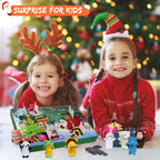 Christmas Advent Calendar 2024 For Kids 24 Days Christmas Countdown Calendar With 24 Pcs Animal Finger Puppets Plush Toys Christ