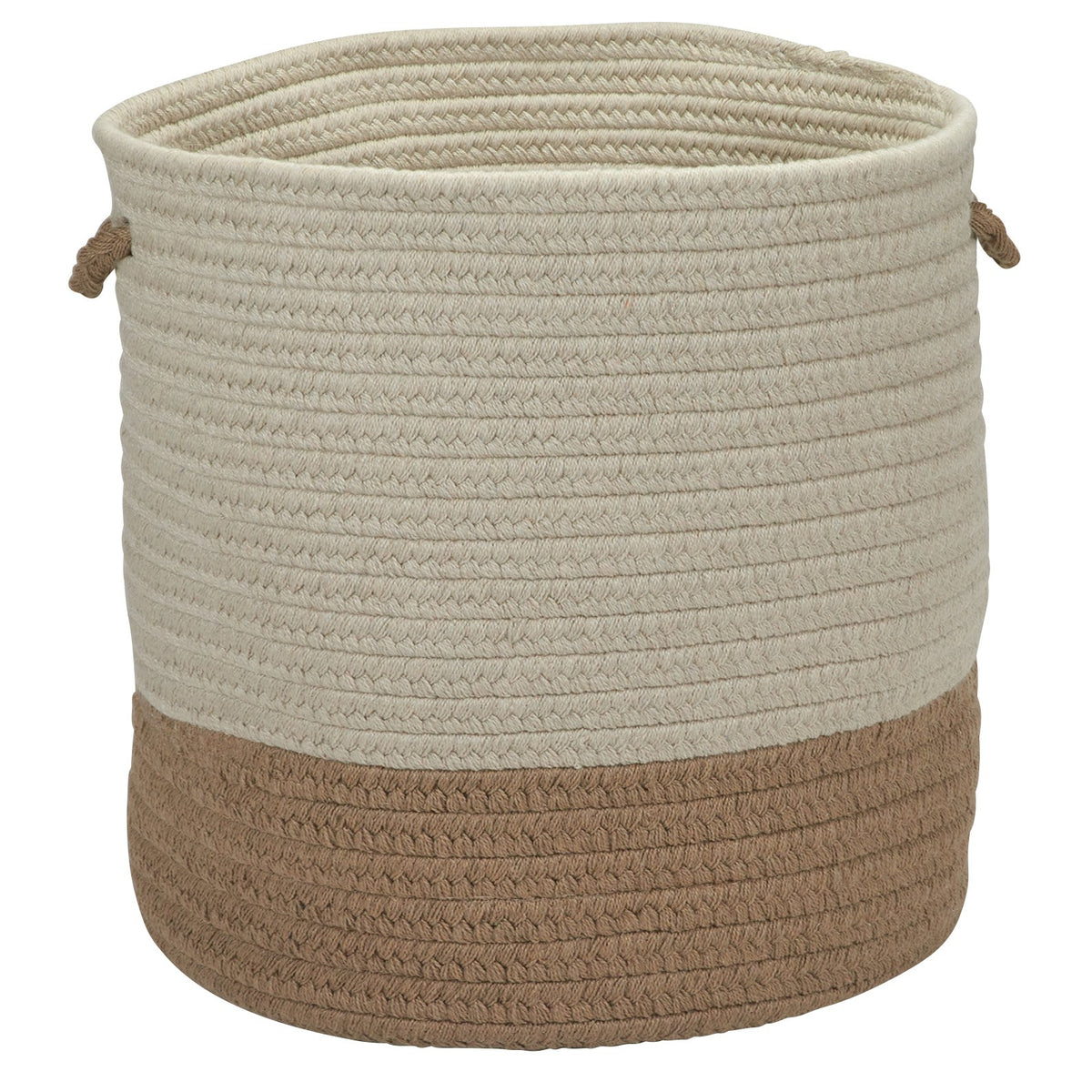 Sunbrella Coastal Basket A015X016 Basket, 15&quot; X 15&quot;16&quot;, Alpaca