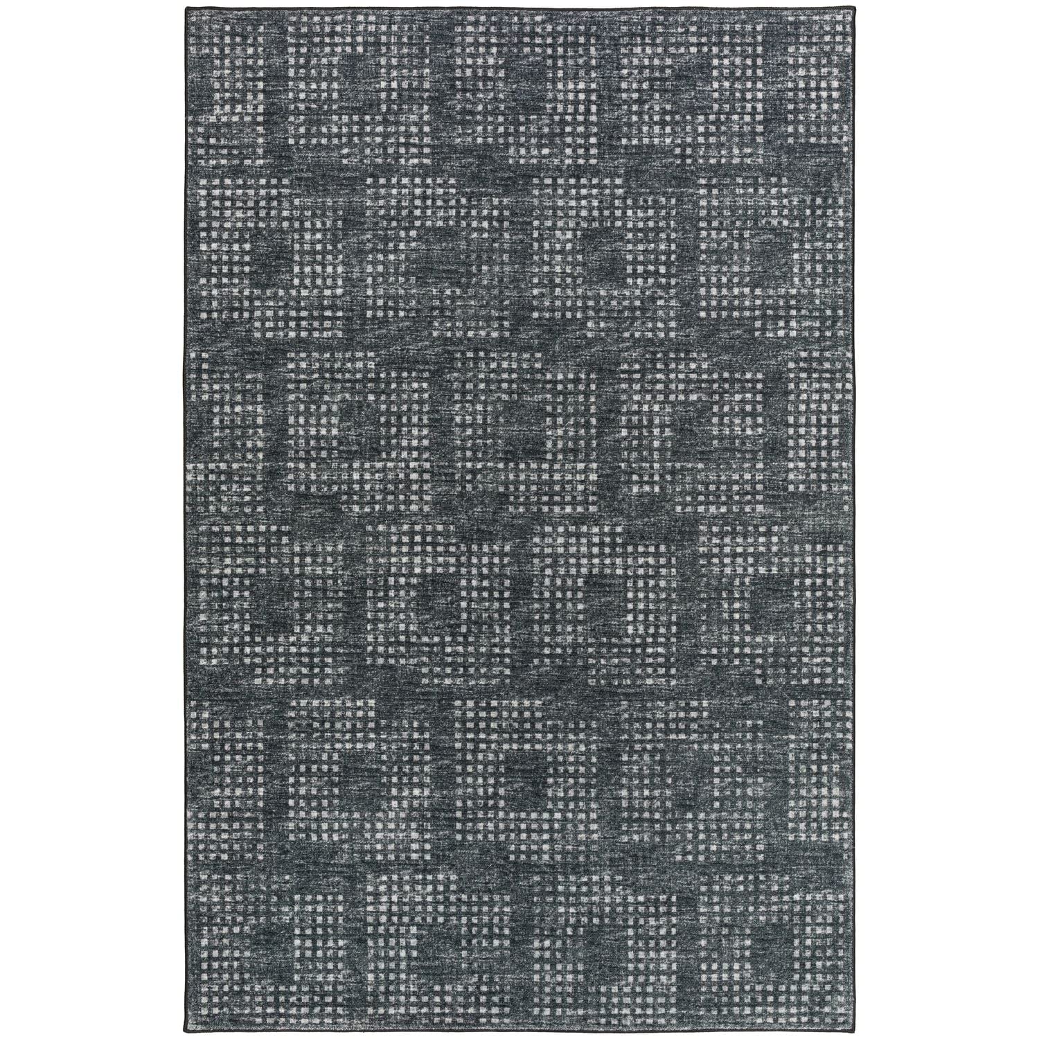 Delano Da1 Black Transitional Rug Rectangle 8' X 10'