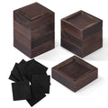 Bed Risers, Furniture Risers (Set of 8Height 1) Can be Adjusted to 2 3or 4, Lifts Furniture Risers, Solid Natural Wood R