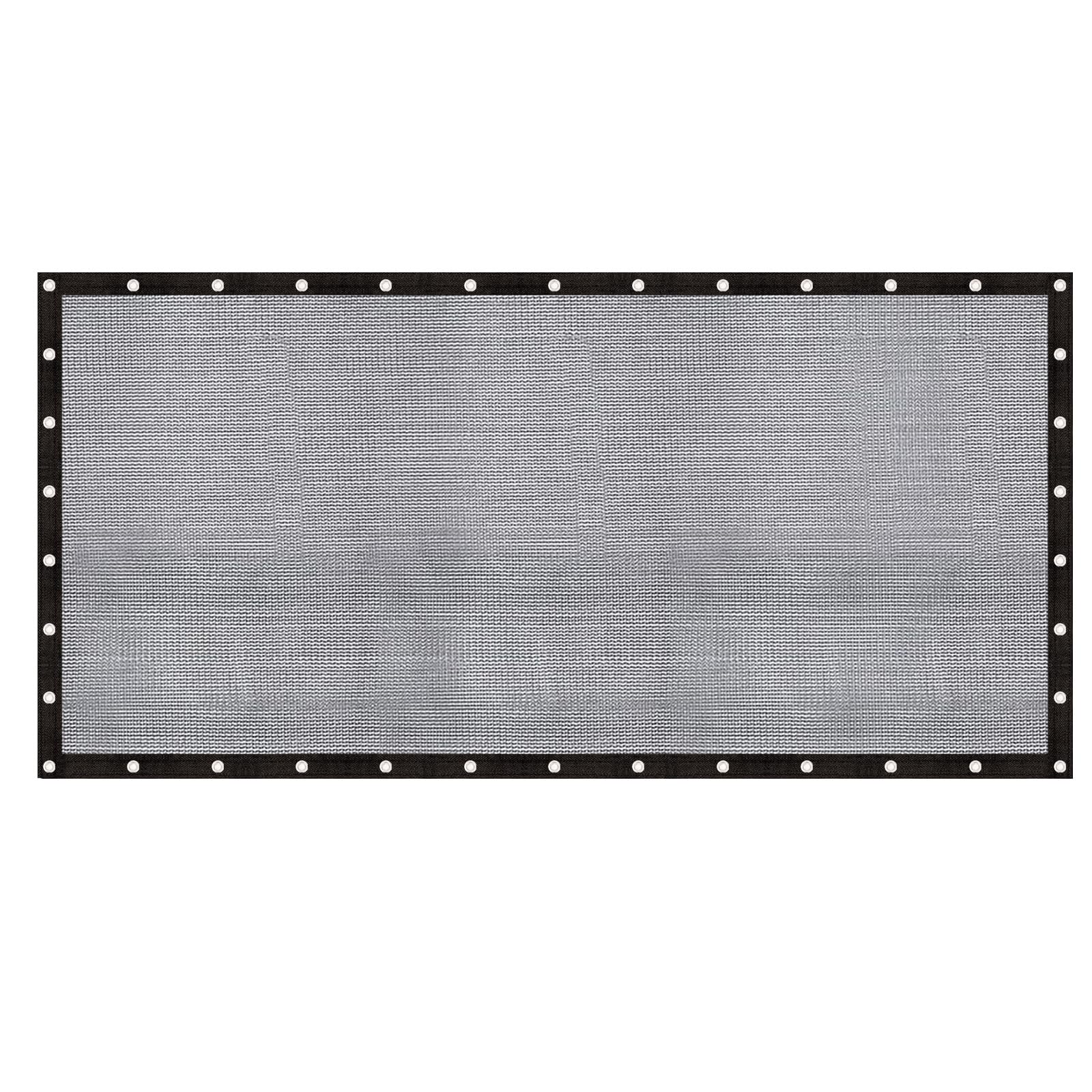 Cool Area 60-70% Shade Cloth Heavy Duty Knitted Mesh Tarp With Grommets 12X20Ft Shade Trap For Patio Canopy Garden Porch Greenho