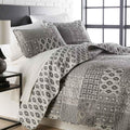 Southshore Fine Living, Inc. Global Patchwork Oversized Twin Quilt Bedding Set, Twin/Twin Xl Quilt Coverlet With Matching Pillow