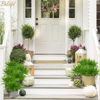 Phliofd 32 Pcs Artificial Grass Fake Plants 17.3In Outdoor Plants Uv Resistant Faux Greenery Stems Fake Grass For Home Window Ga
