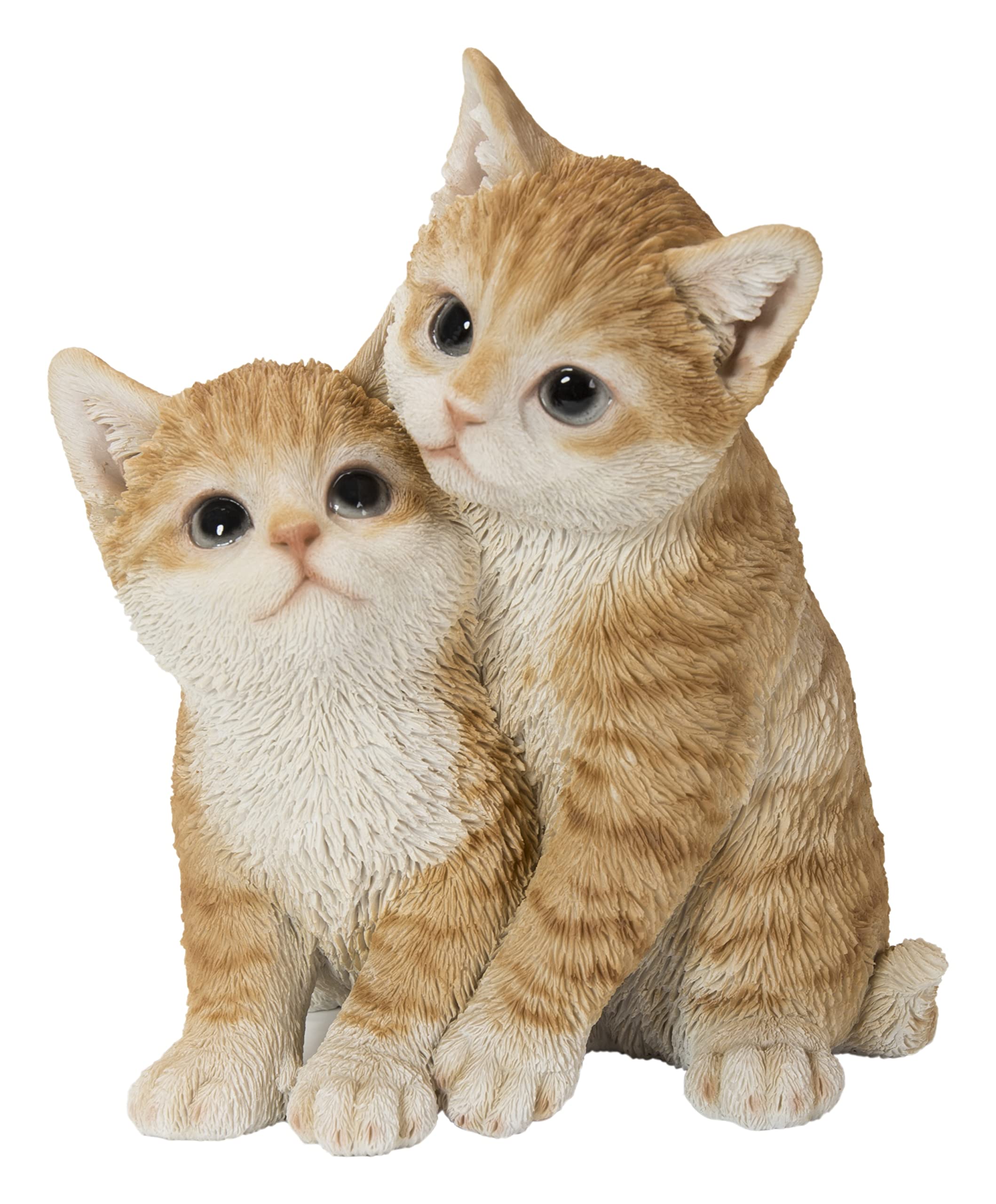 Hi-Line Gift Kittens Hugging - Orange