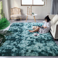 DweIke Fluffy Modern Area Rugs for Living Room Bedroom, 3x5 ft Plush High Pile Rug for Kids Girls Room Nursery Home Decor, Upgra