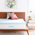 Linenspa 3 Inch Memory Foam Mattress Topper, Gel Infused Twin Xl Mattress Topper, Certipur-Us Certified