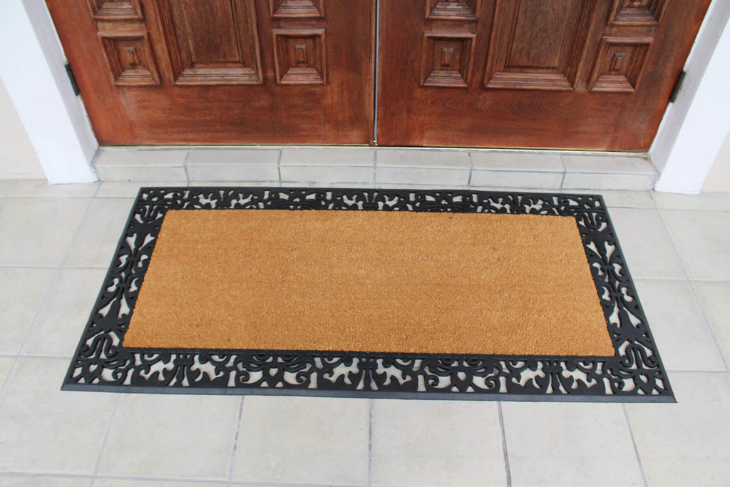 A1Hc Entrance Door Mats, 30    X 60   , Durable Large Doormat, Non-Slip Welcome Doormat, Rubber Backed Thin-Profile Heavy Duty D