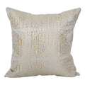 Blazing Needles Square Polyester Jacquard Throw Pillow, 17", Ashfield Alabas