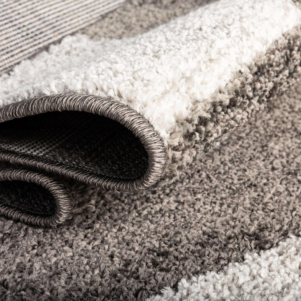 Unique Loom Autumn Collection Area Rug - Providence (3' 3'' X 5' 3'' Rectangle, Gray/ Ivory)