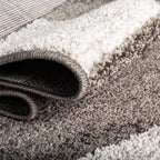 Unique Loom Autumn Collection Area Rug - Providence (6' 1'' X 9' Rectangle, Gray/ Ivory)