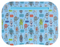 Iscream 17.25' X 13.25' Laminate Top Microbead Filled Lap Desk With Tablet Channel - Robots Rule
