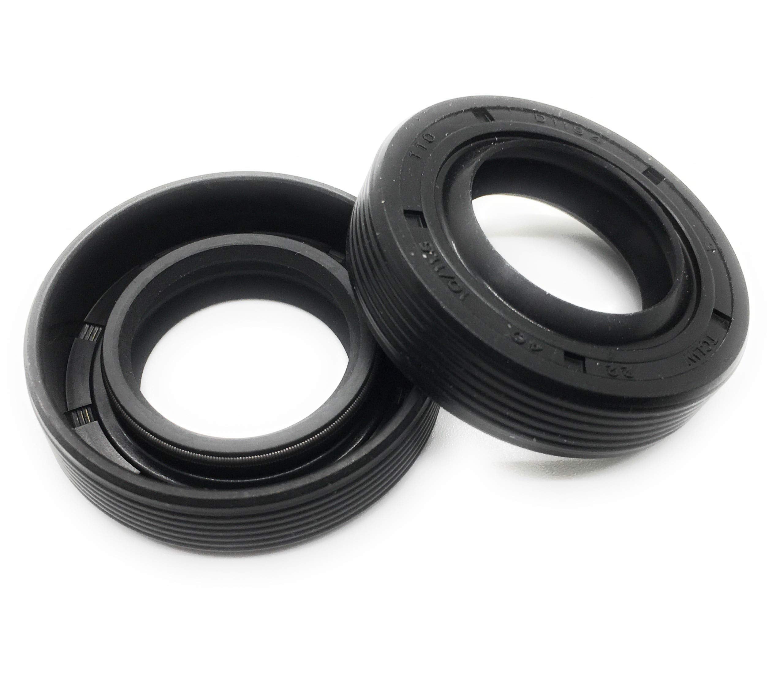 Replacementkits.Com Brand Axle Output Shaft Seal (2 Pack) Fits Some Ariens & Husqvarna Ride On Lawnmowers, General Transmission