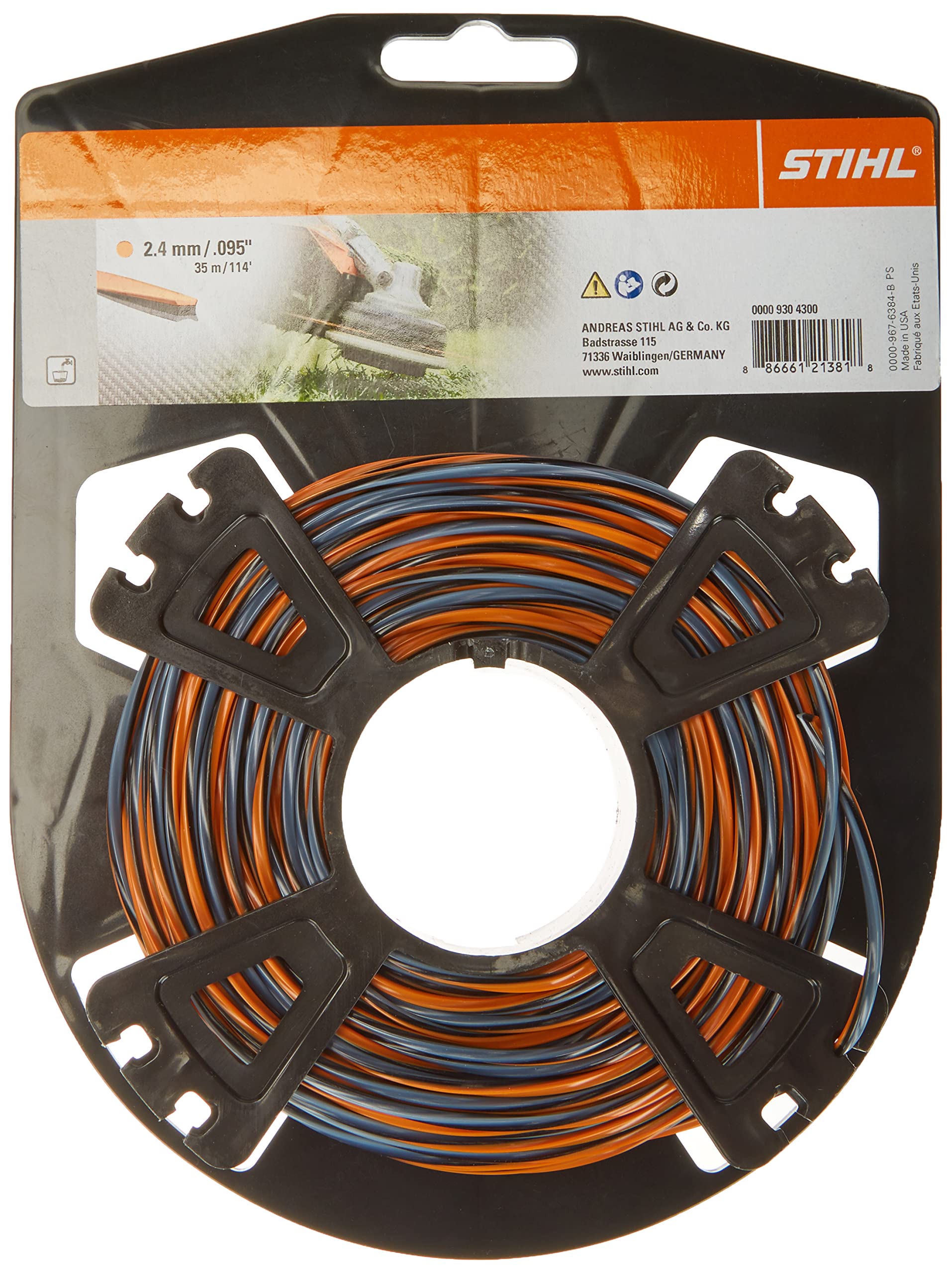 Stihl 0000 930 4300 Cf3 Pro Trimmer Line