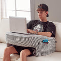 Cooloo8 Reading Pillow For Lap, Extra Large Arm Rest Pillow For Adult, Memory Foam Lap Desk Pillow For Reading, Working, Crochet