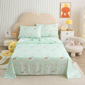 Lonava Twin Size Printed Kids Sheet Set - 3 Piece Wrinkle-Free Luxurious Soft Microfiber Sheet, Oeko-Tex Certified, Deep Pocket,