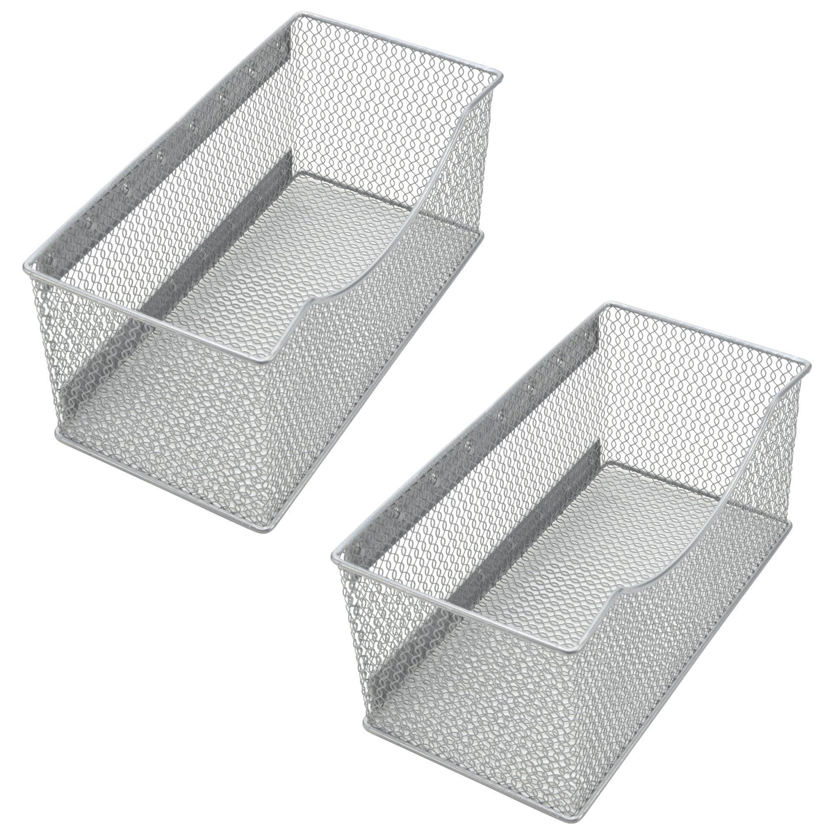 YBM HOME Magnetic Basket Storage Organizer with 16 Strong Magnets for Metal Desk, Fridge, Whiteboard, and Wall Locker Accessorie