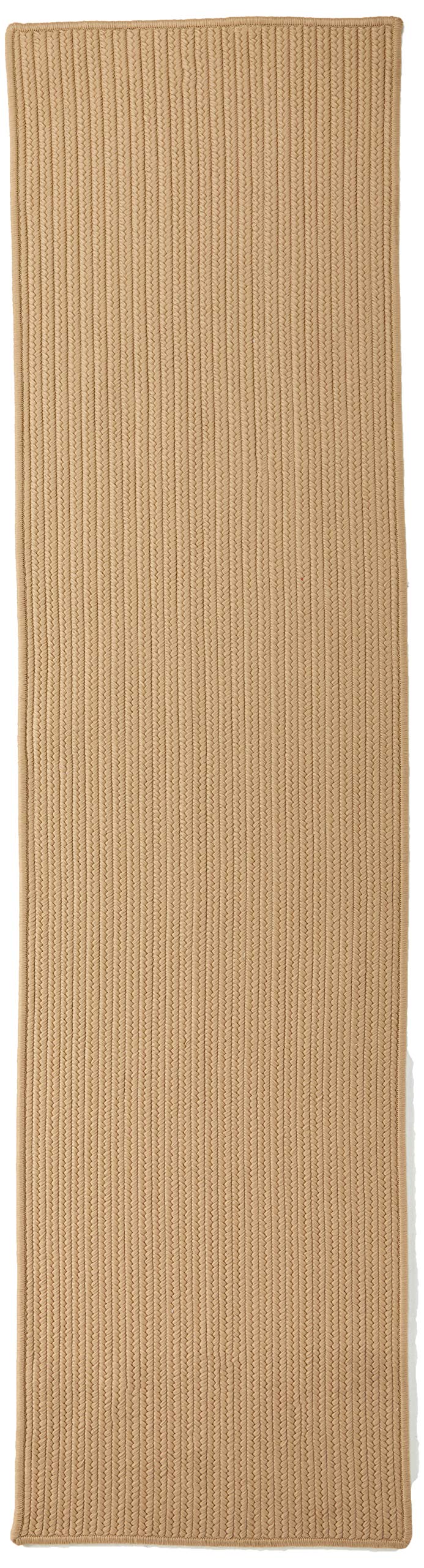 Colonial Mills All-Purpose Mudroom Braided Rug, 2' X 11' , Sand