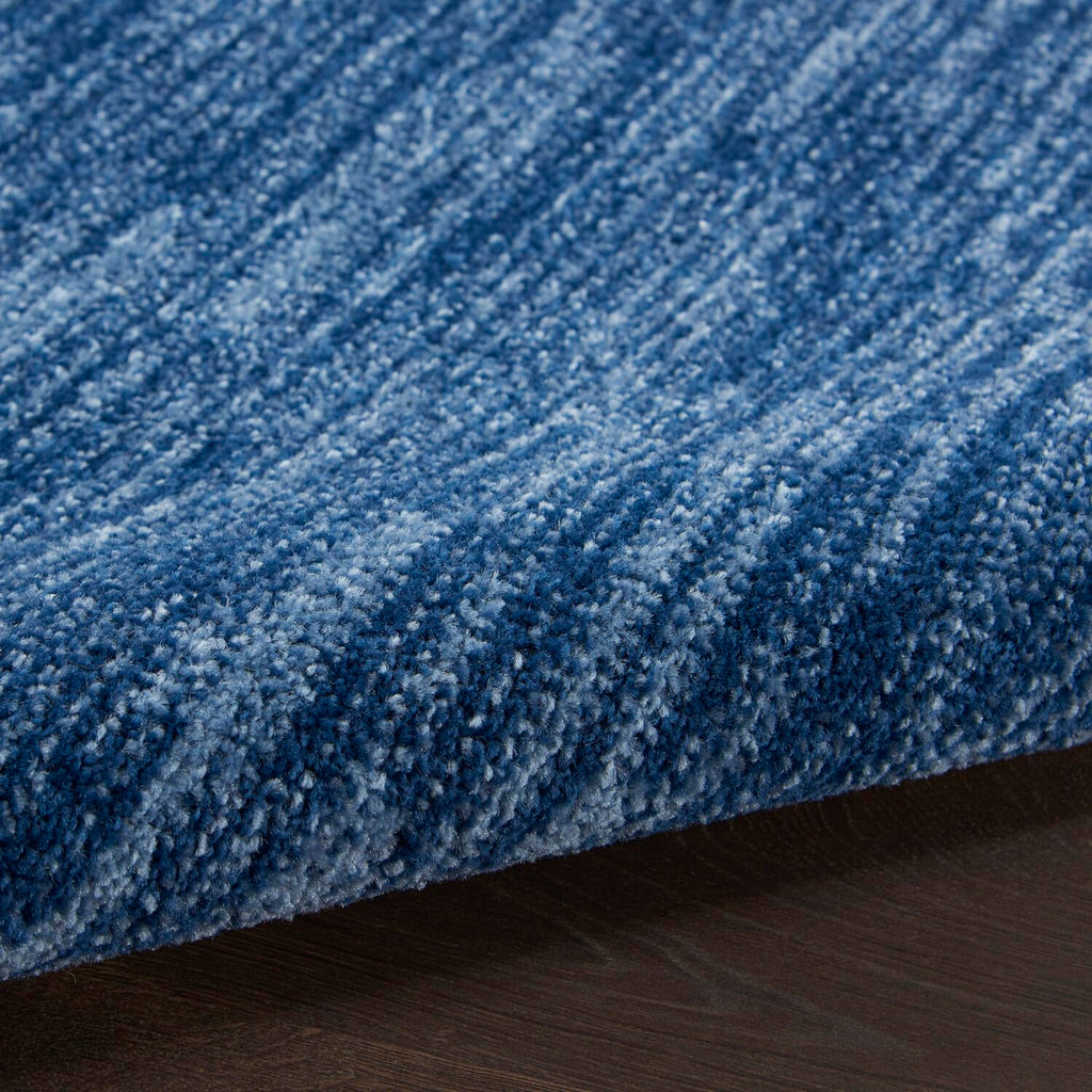 Nourison Essentials Indoor/Outdoor Navy Blue 6' X 9'Oval Area Rug, Easy Cleaning, Non Shedding, Bed Room, Living Room, Dining Room, Backyard, Deck, Patio (6X9 Oval)