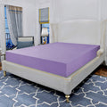 Elegant Comfort Luxurious Wrinkle Resistant 1500 Thread Count Egyptian Quality 1-Piece Fitted Sheet All Around Elastic -Deep Pocket- Ultra Soft Bottom Fitted Sheet, King, Lavender