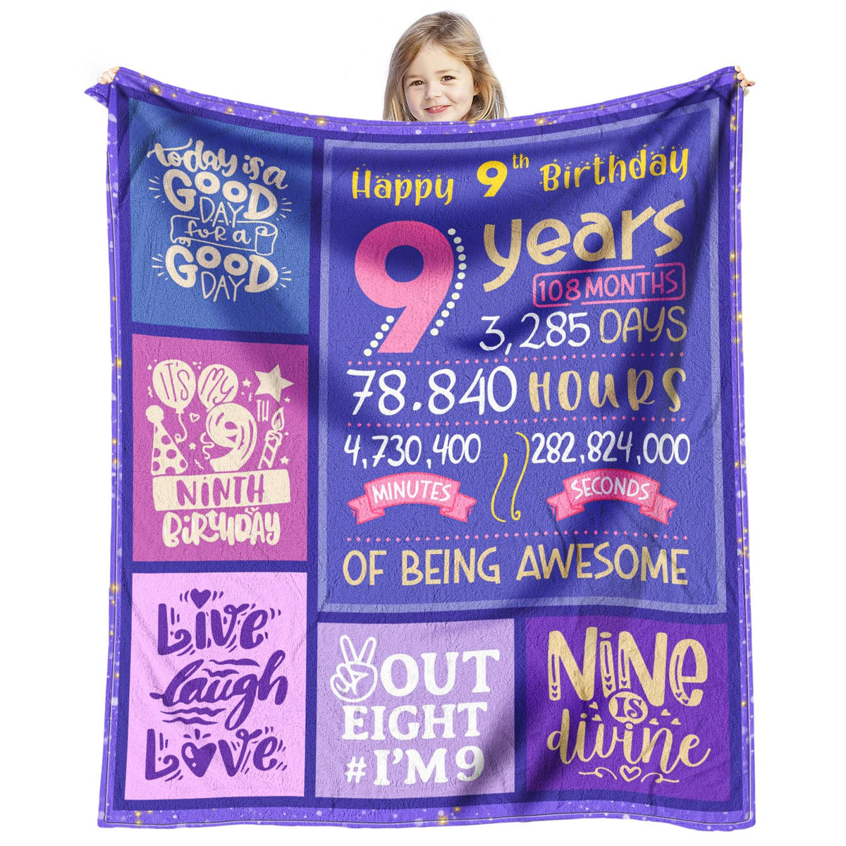 Gifts For 9 Year Old Girls - 9 Year Old Girl Gifts For Birthday - Birthday Gifts For 9 Year Old Girl - 9Th Birthday Decorations