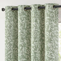 Roseate 100% True Black Out Curtains (5 Feet/Set of 1) Printed Room Darkening Curtain & Thermal Insulated for Bedroom, Living Ro