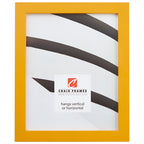 Craig Frames Confetti, Modern Yellow Picture Frame, 24 x 32 Inch
