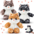 Gejoy 3 Pcs 6 Inch Plush Kitten Stuffed Animal Gift Toys Bulk for Kids, Cat