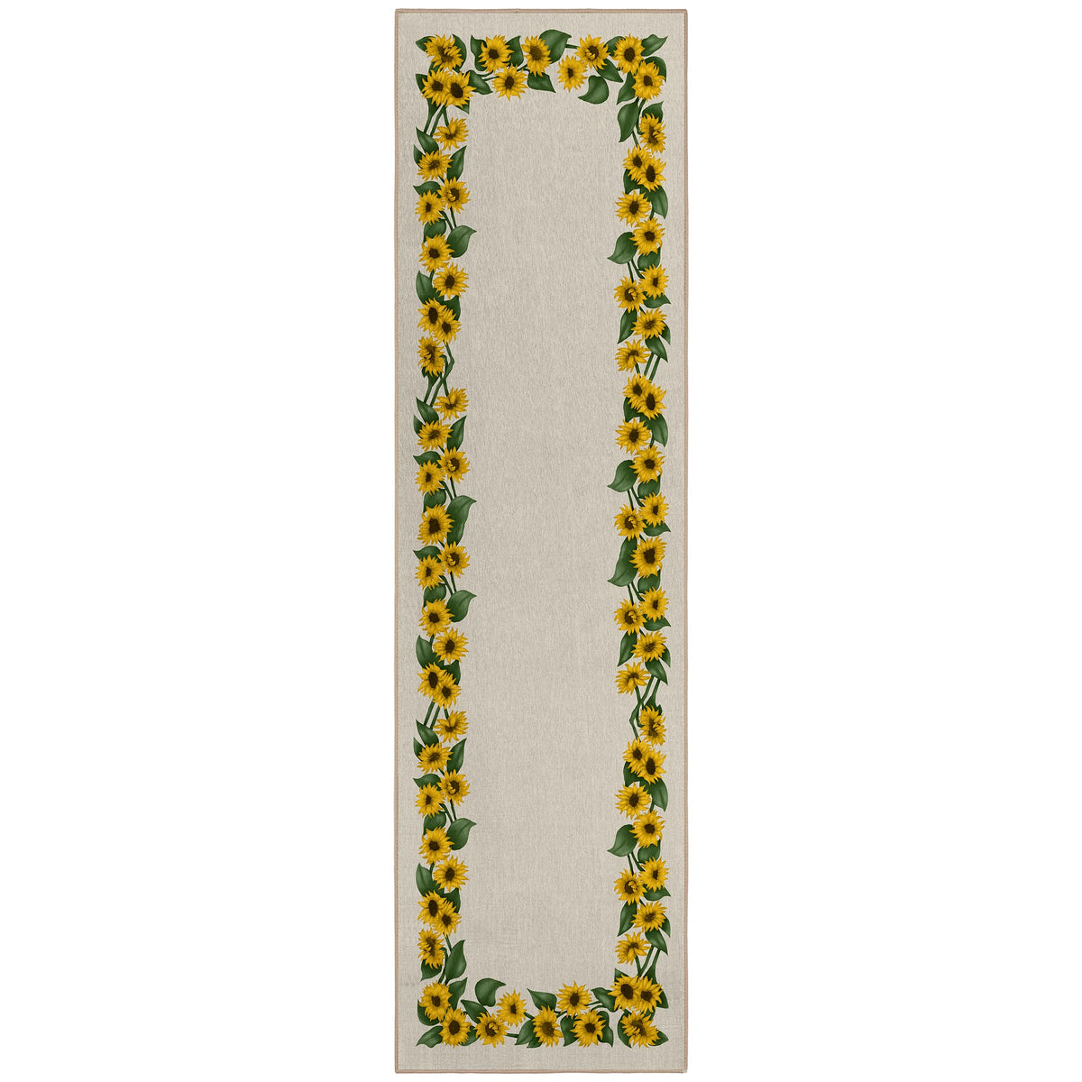 Dalyn Rugs Kendall Ke17 Beige 2'3&quot; X 7'6&quot; Indoor Outdoor Runner Rug, Easy Clean, Machine Washable, Non Shedding, Hallway, Entry, Kitchen, Patio Rug