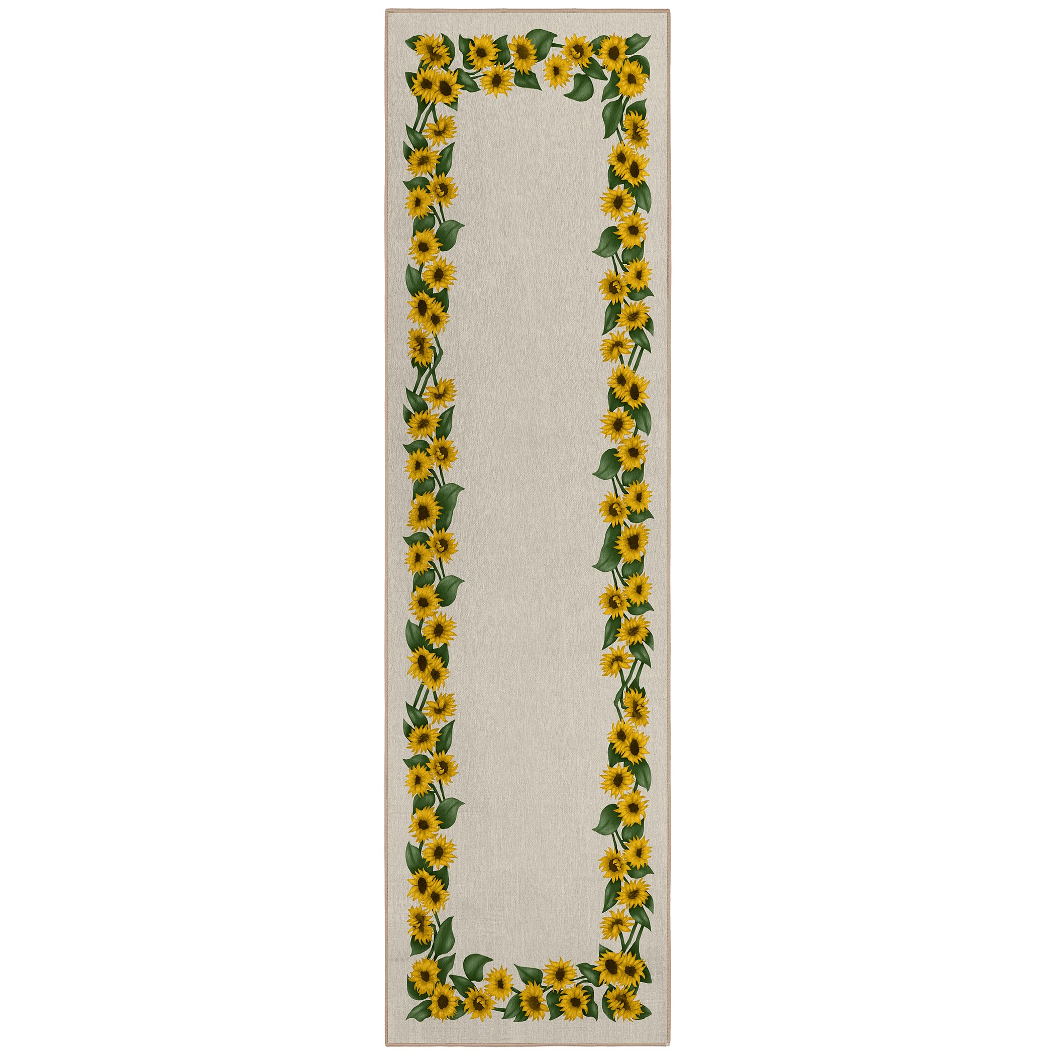 Dalyn Rugs Kendall Ke17 Beige 2'3" X 7'6" Indoor Outdoor Runner Rug, Easy Clean, Machine Washable, Non Shedding, Hallway, Entry, Kitchen, Patio Rug