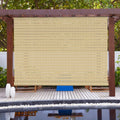 Patio Paradise Shades Roll Up Outdoor 4 Wx14 H Roller Shade Exterior Patio Blinds for Outside Porch Deck Balcony Pergola Carpo